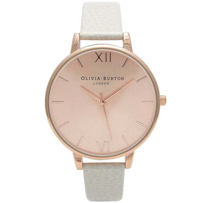 Montre Olivia Burton Big Dial Mink and Rose Gold OB13BD11 - PRECIOVS