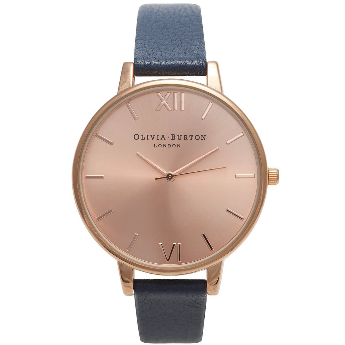 Montre Olivia Burton Big Dial Navy & Rose Gold OB13BD13B - PRECIOVS