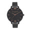 Montre Olivia Burton Big Dial After Dark Black Mesh IP OB15BD83 - PRECIOVS