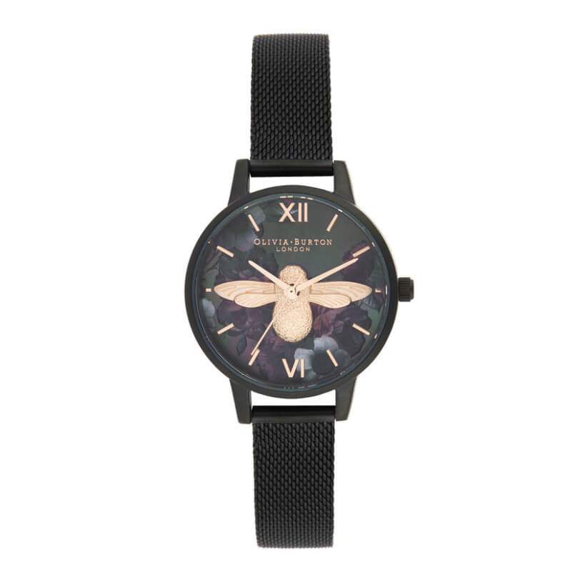 Montre Olivia Burton After Dark 3D Bee Midi Dial OB16AD39 - PRECIOVS
