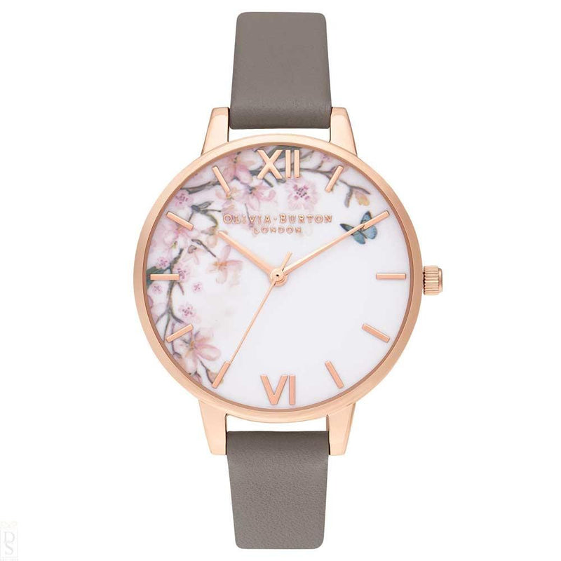 Montre Olivia Burton Pretty Blossom Demi London Grey & Rose Gold OB16EG122 - PRECIOVS