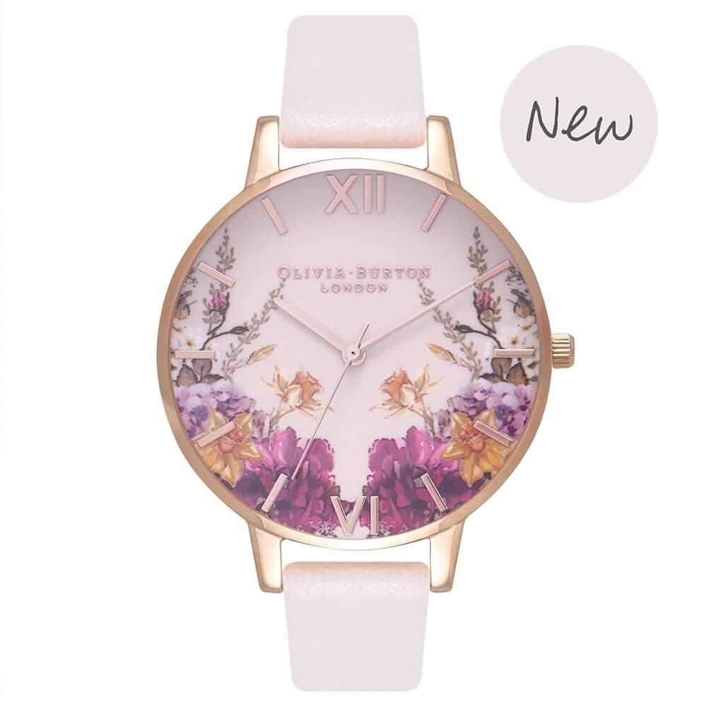 Montre Olivia Burton Enchanted Garden Blossom & Rose Gold OB16EG81 - PRECIOVS