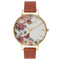 Montre Olivia Burton English Garden Brun Gold OB16ER07 - PRECIOVS