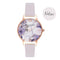 Montre Olivia Burton Marble Floral Blush & Rose Gold OB16MF02 - PRECIOVS