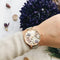Montre Olivia Burton Parlour Bee Blooms Gris Or Rose OB16PL30 - PRECIOVS