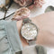 Montre Olivia Burton Midi Parlour Peony Floral Silver Mesh OB16PL33 - PRECIOVS