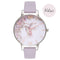 Montre Olivia Burton Painterly Prints Grey Lilac, Silver & Rose Gold OB16PP23 - PRECIOVS