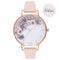 Montre Olivia Burton WATERCOLOUR FLORALS NUDE PEACH & ROSE GOLD OB16PP30 - PRECIOVS