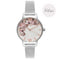 Montre Olivia Burton Signature Florals Silver Mesh OB16WG30 - PRECIOVS