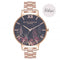 Montre Olivia Burton DARK BOUQUET ROSE GOLD BRACELET OB16WG45 - PRECIOVS