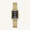 Montre Rosefield Octagon XS Noir Or O61 - PRECIOVS