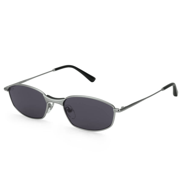 Lunettes de Soleil Kapten & Son Osaka Silver Black - PRECIOVS