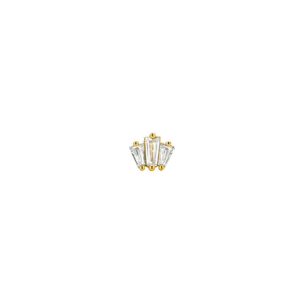Piercing MYA BAY Triple Baguette P-25.G