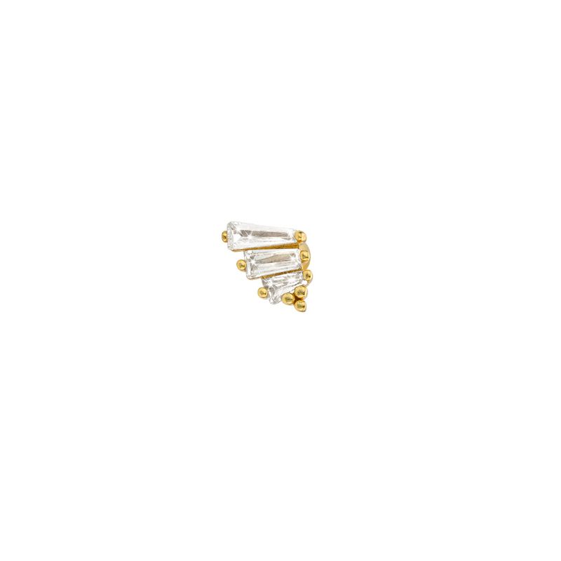 Piercing MYA BAY Triple Baguette  P-39.G - PRECIOVS