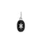 Pendentif MYA BAY Pimp Argent Étoile du nord noir PED-16.S - PRECIOVS