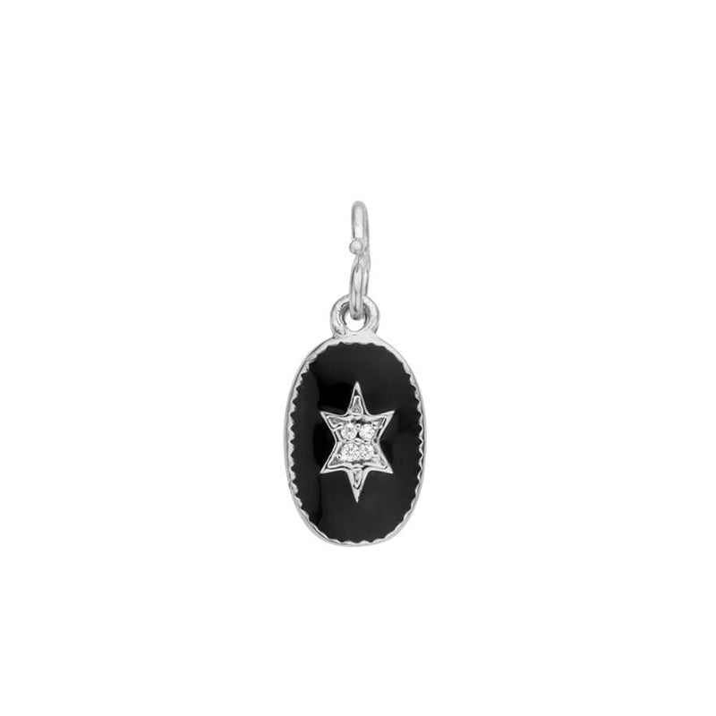 Pendentif MYA BAY Pimp Argent Étoile du nord noir PED-16.S - PRECIOVS