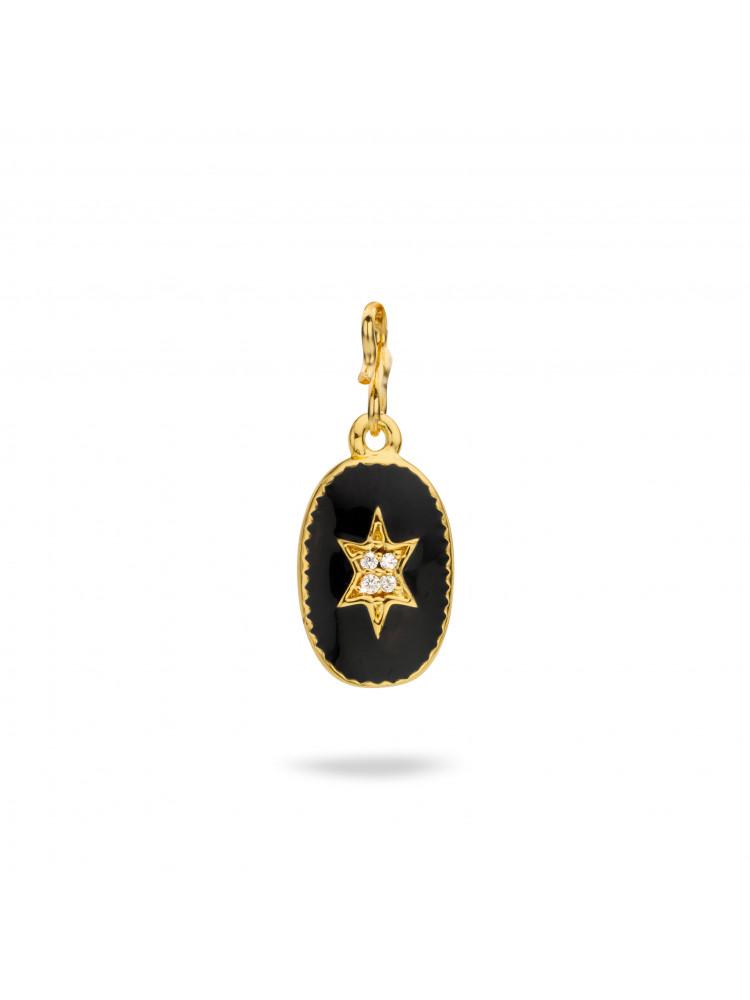 Pendentif MYA BAY Etoile du nord - Noire PED-16.G - PRECIOVS