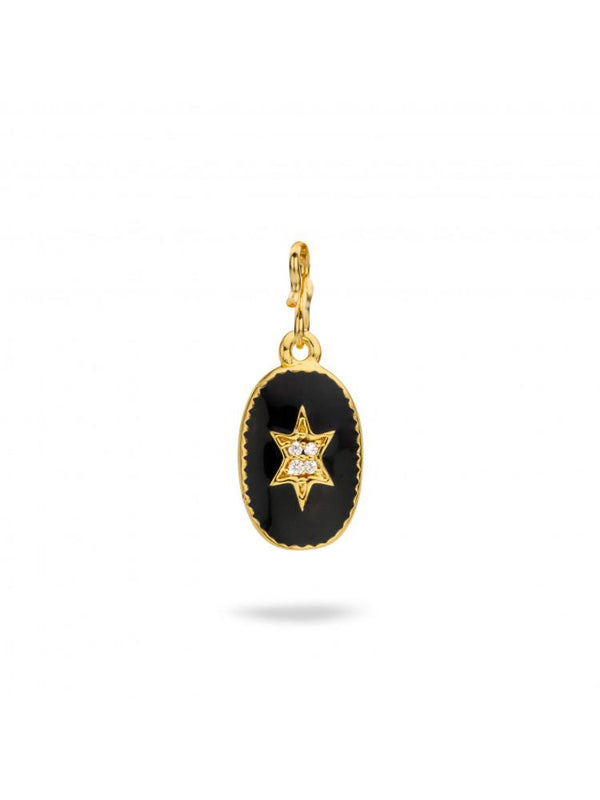 Pendentif MYA BAY Etoile du nord - Noire PED-16.G - PRECIOVS