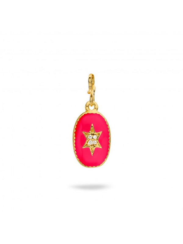 Pendentif MYA BAY Etoile du nord - Rose fluo PED-17.G - PRECIOVS