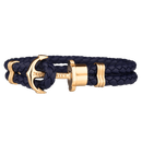 Bracelet Paul Hewitt Ancre PHREP IP Doré Bleu Marine - PRECIOVS