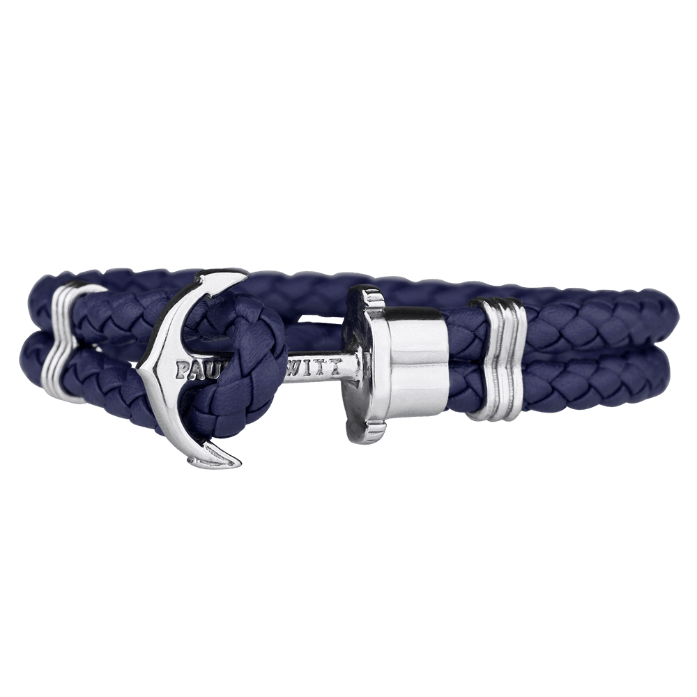 Bracelet Paul Hewitt Ancre PHREP Acier Inoxydable Bleu Marine - PRECIOVS