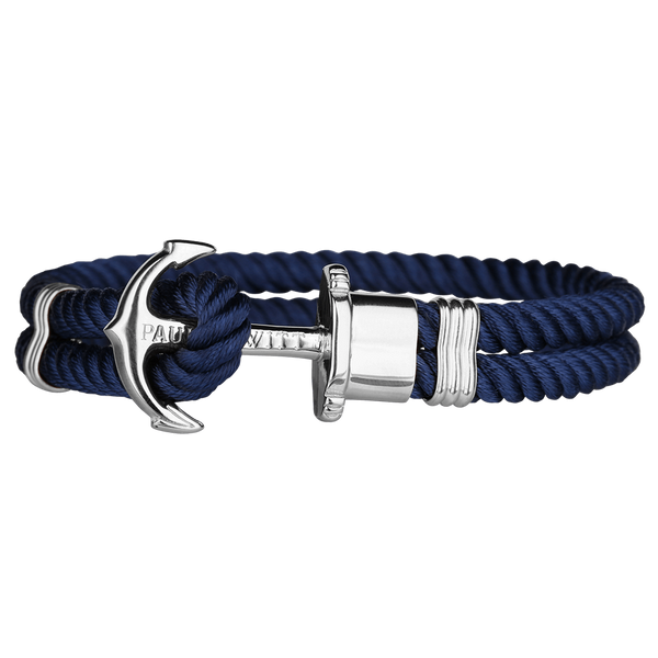 Bracelet Paul Hewitt Ancre PHREP Acier Inoxydable Nylon Bleu Marine - PRECIOVS