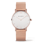 Montre Paul Hewitt Sailor Line White Sand IP Or Rosé Bande Métallique IP Or Rosé Cadran 36mm PH-SA-R-Sm-W-4S - PRECIOVS
