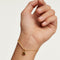 Bracelet PDPaola Bond argent plaqué or et pierres précieuses avec pendentif cadenas - PRECIOVS