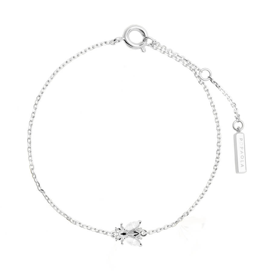 Bracelet PDPaola Buzz argent et pierres précieuses - PRECIOVS