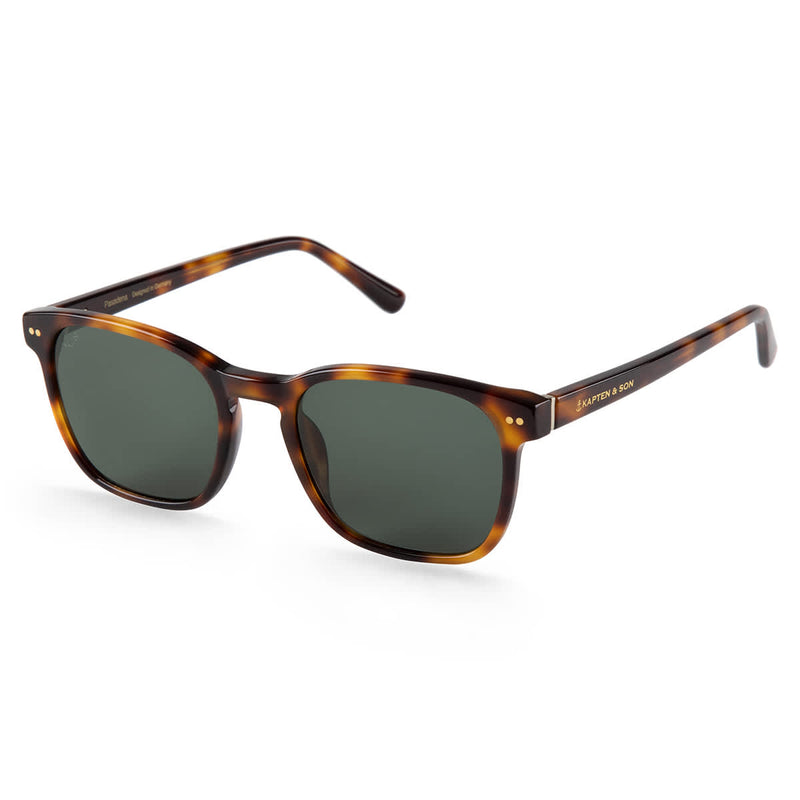 Lunettes de Soleil Kapten & Son Pasadena Tortoise Green - PRECIOVS