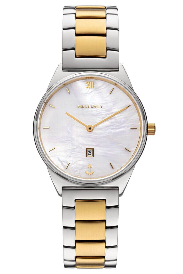 Montre Paul Hewitt Praia Pearl Or/Argent Métallique - PRECIOVS