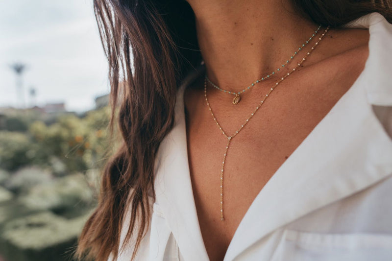 Pendentif I.Ma.Gi.N Jewels Charm sheel white Rose Gold - PRECIOVS
