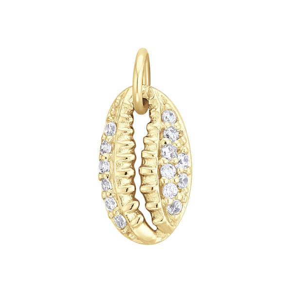 Pendentif I.Ma.Gi.N Jewels Charm shell white Or Jaune - PRECIOVS