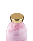Bouteille réutilisable 24Bottles Clima Bottle Pink Marble 850ml - PRECIOVS