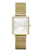 Montre Rosefield THE BOXY Blanc Sunray Or Jaune QWSG-Q03 - PRECIOVS