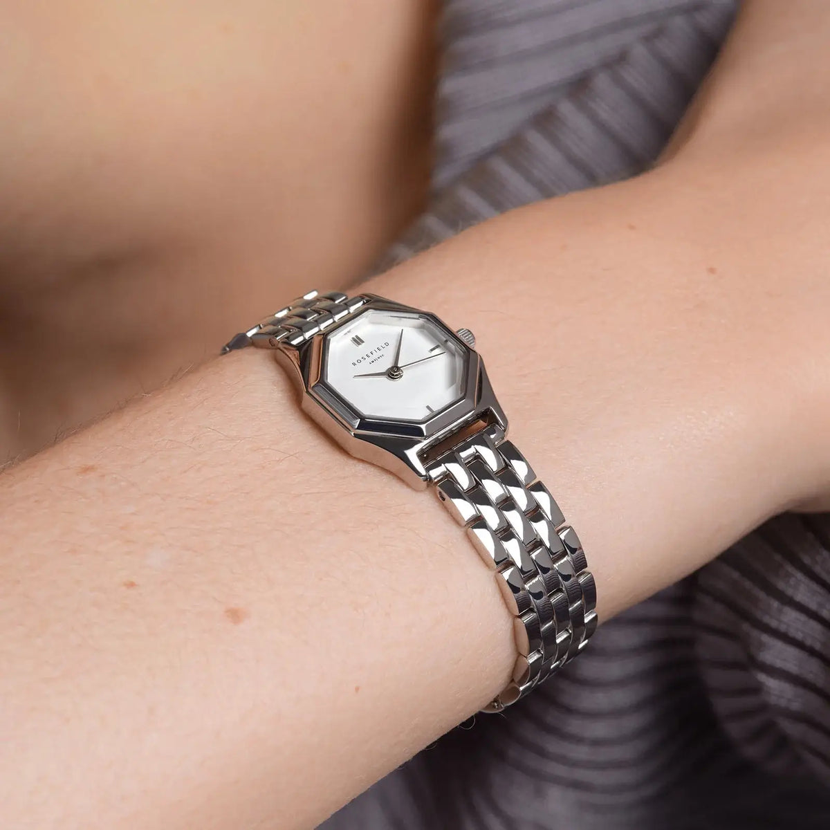 Montre Rosefield The Gemme Silver G04 - PRECIOVS