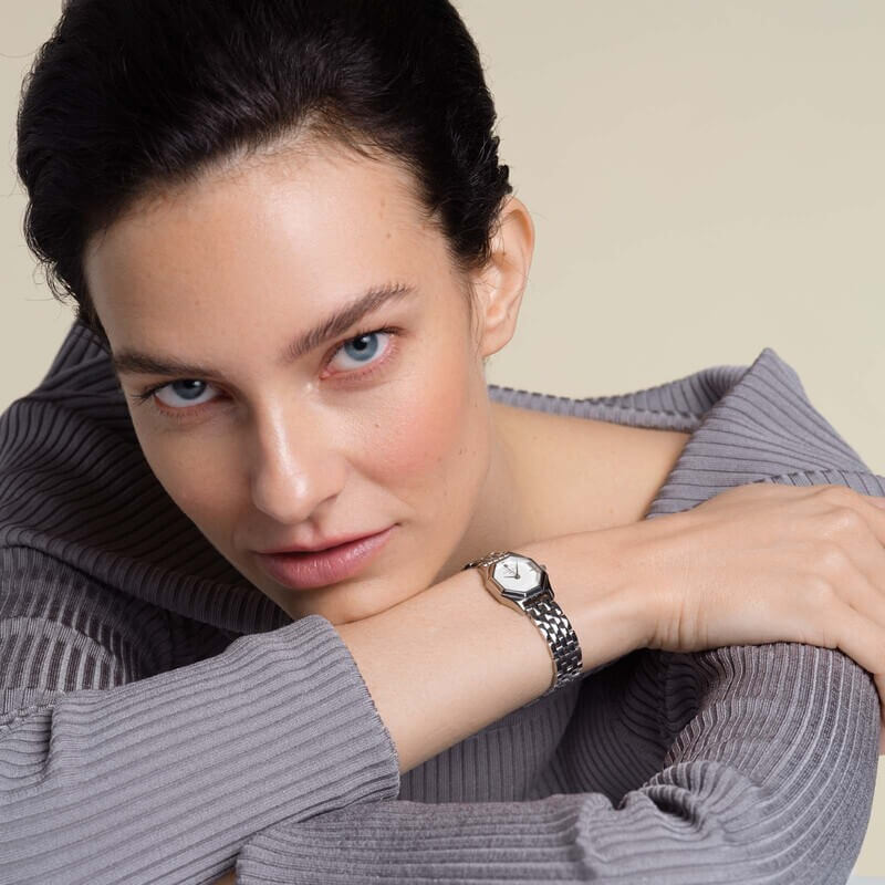 Montre Rosefield The Gemme Silver G04 - PRECIOVS