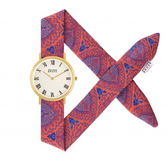 Montre RICH GONE BROKE Gold Marcel Sunset Paisley - PRECIOVS