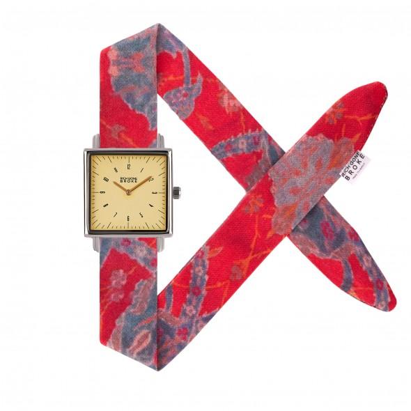 Montre RICH GONE BROKE Beige Fred Poppy Paisley - PRECIOVS