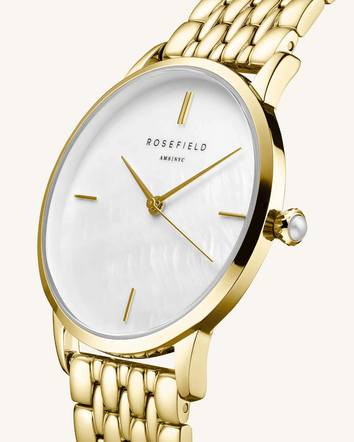Montre Rosefield Pearl Edit Or RO1 - PRECIOVS