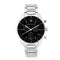 Montre Kapten & Son Rise Silver Black Steel - PRECIOVS