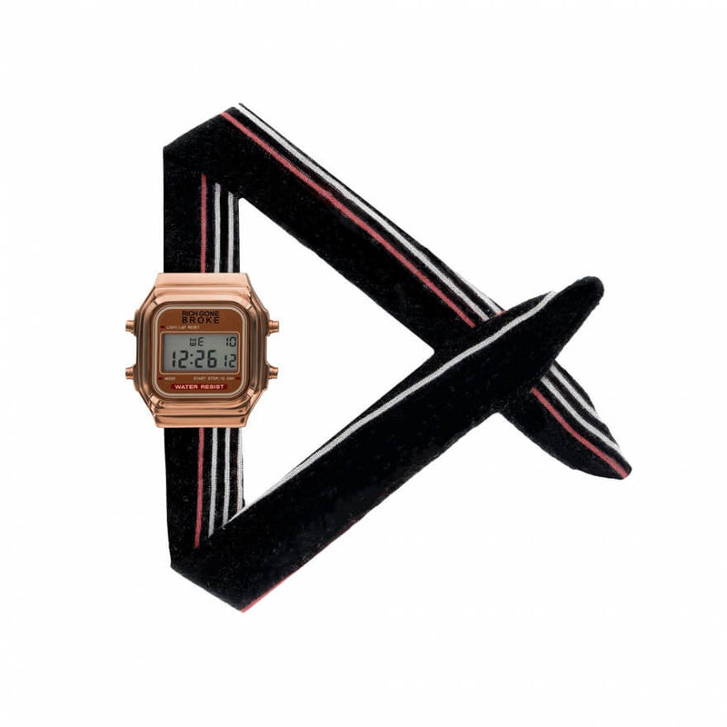 Montre RICH GONE BROKE Rose Gold Digital Seoul - PRECIOVS