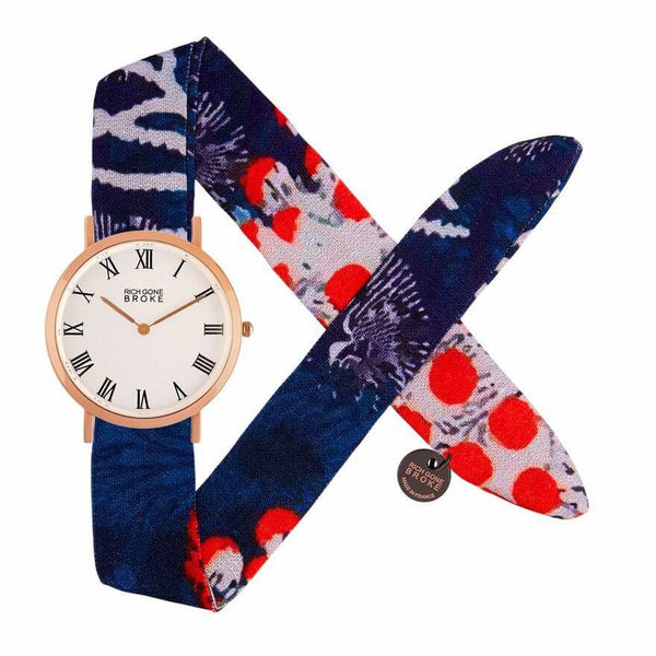 Montre RICH GONE BROKE Rose Gold Marcel Under The Sea - PRECIOVS