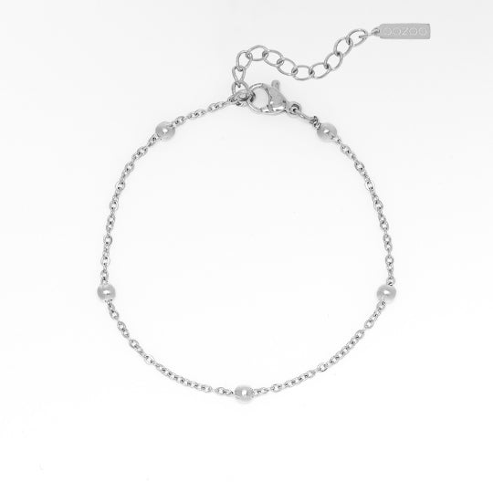 Bracelet Oozoo Jewellery argent avec boules SB-1000 - PRECIOVS