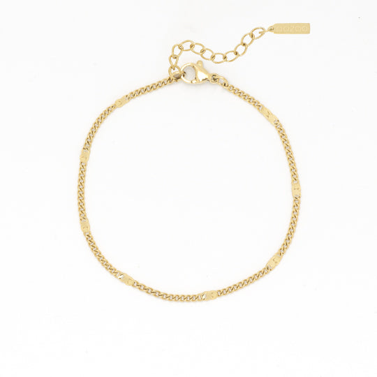 Bracelet Oozoo Jewellery or avec détails classiques SB-1004 - PRECIOVS