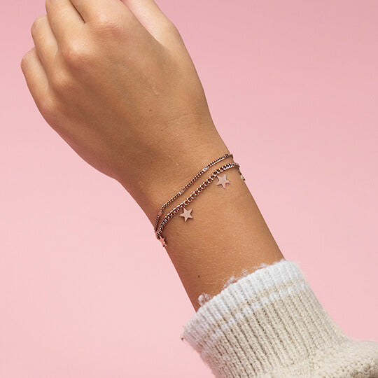 Bracelet Oozoo Jewellery or rose avec détails classiques SB-1005 - PRECIOVS