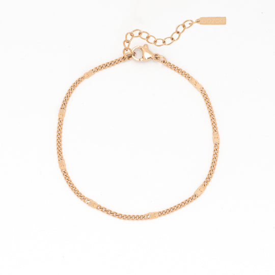 Bracelet Oozoo Jewellery or rose avec détails classiques SB-1005 - PRECIOVS