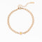 Bracelet Oozoo Jewellery or rose avec charm fleur SB-1023 - PRECIOVS