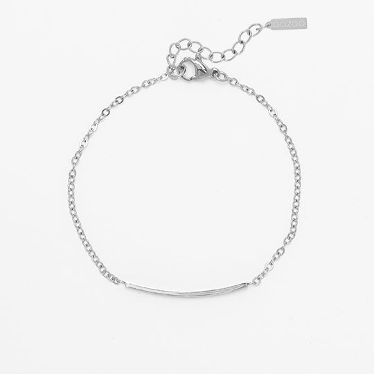 Bracelet Oozoo Jewellery argent avec strass SB-1027 - PRECIOVS