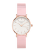 Montre Rosefield THE PREMIUM GLOSS Blanc Rose Or Rose SHPWR-SH32 - PRECIOVS